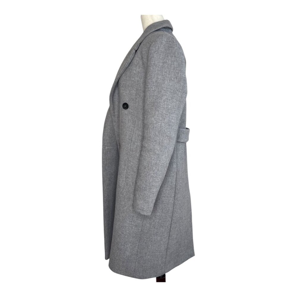 Mango Long Lapel Double Breasted Coat - Picture 2 of 6
